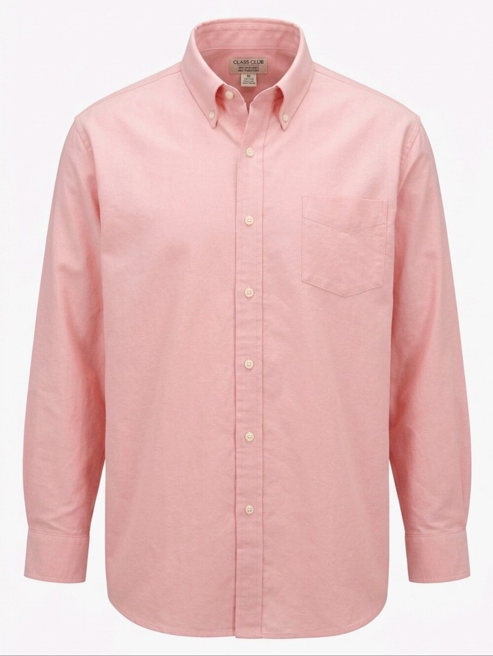 Cabin Creek Pink Wrinkle-Free Button Shirt